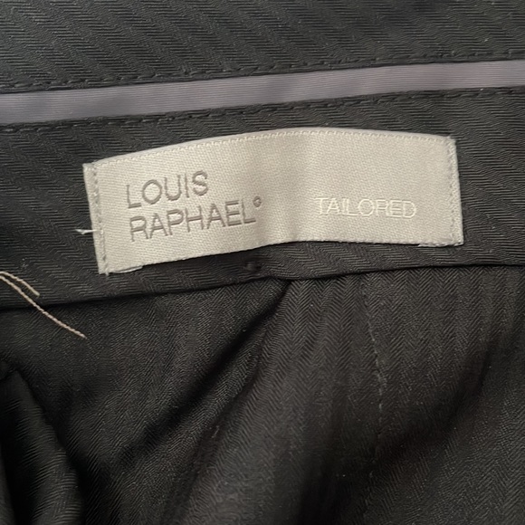 Louis Raphael Tailored Flat Front Men’s Dress Pants - Picture 4 of 5